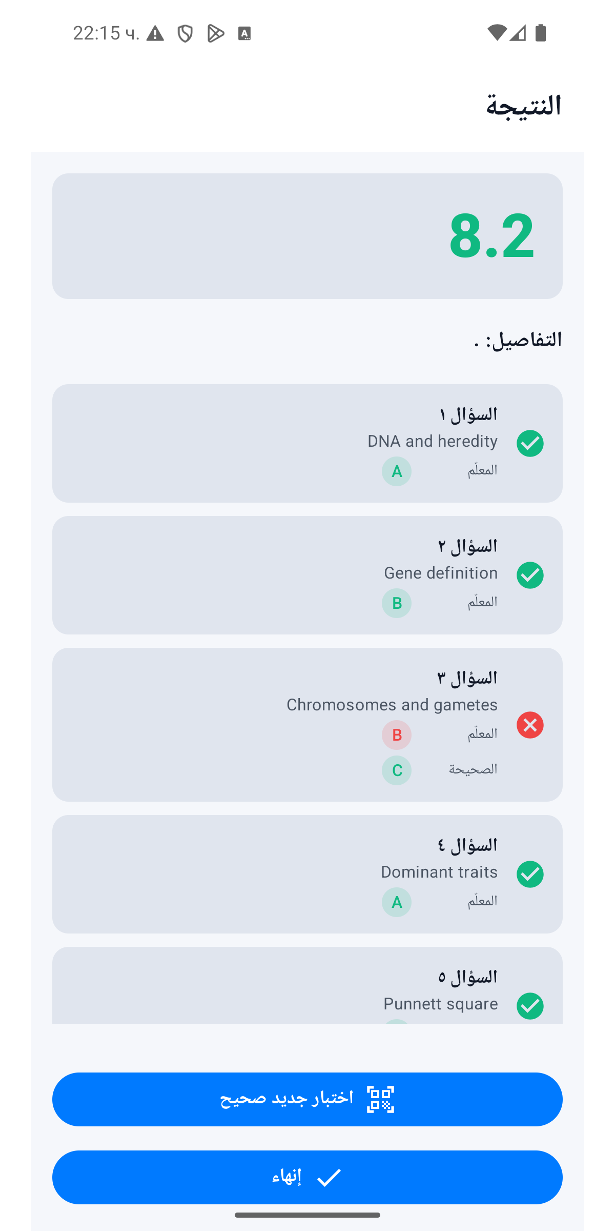 ملخص التقرير