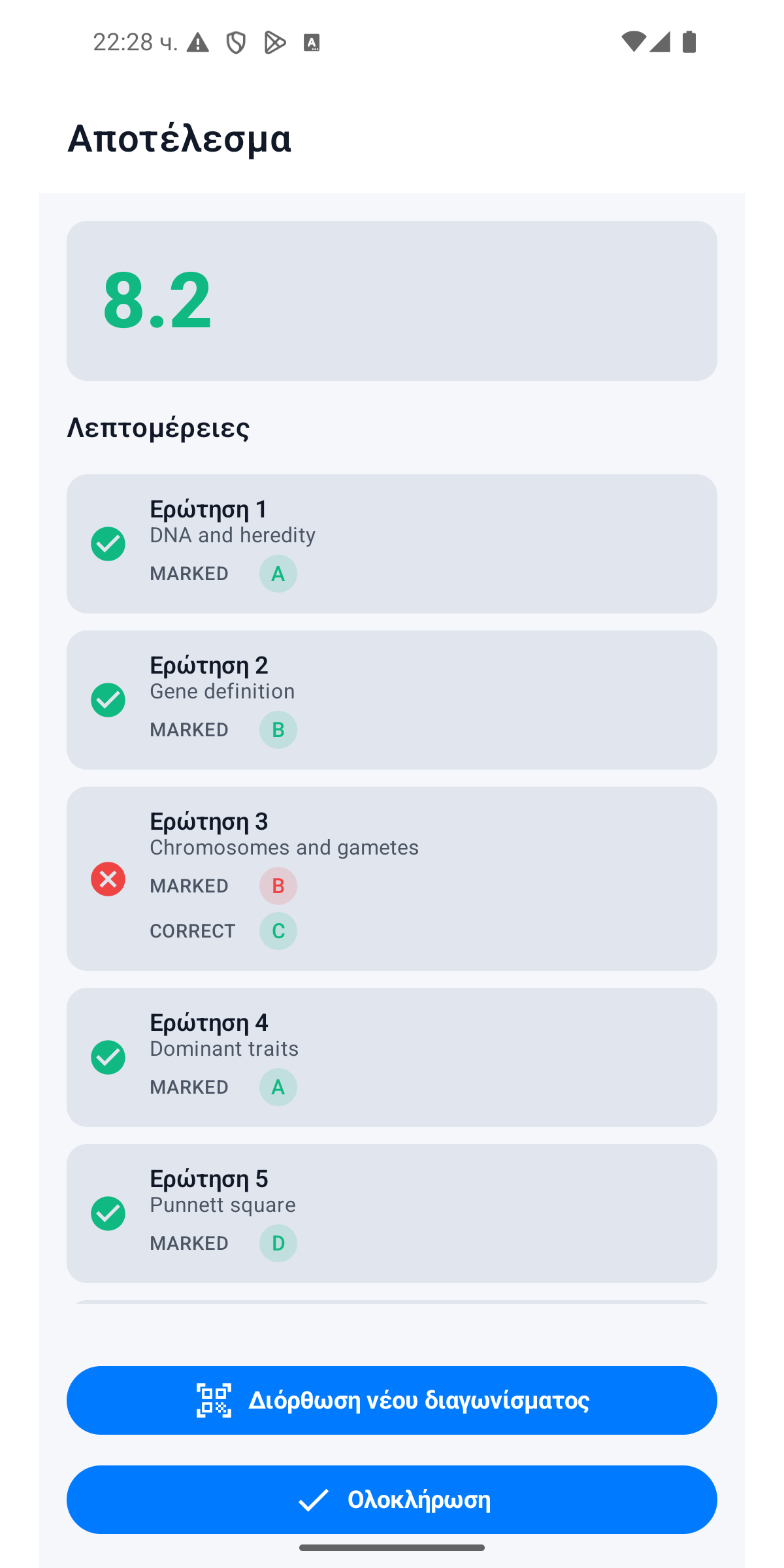 Σύνοψη αναφοράς