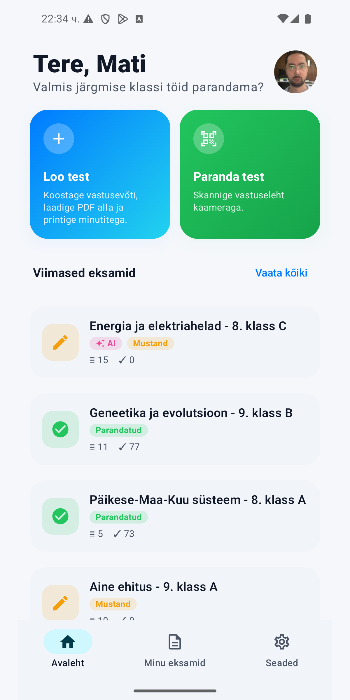 Õpetaja veebipaneel