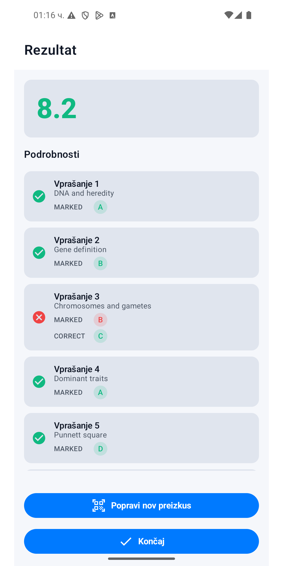 Povzetek poročila