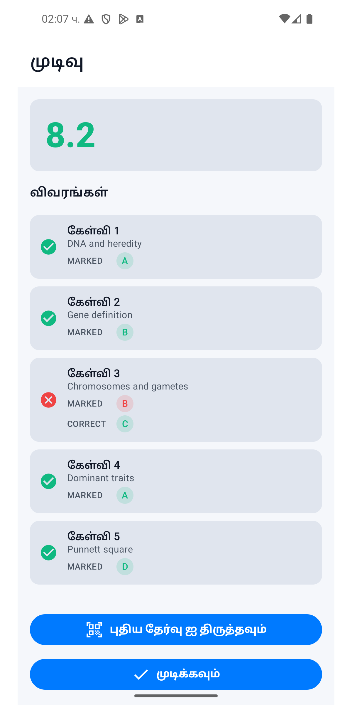 அறிக்கை சுருக்கம்